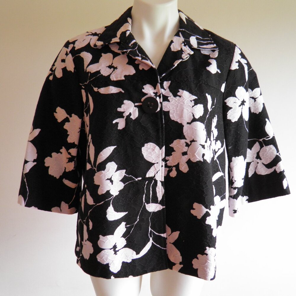 COLDWATER CREEK women’s button-front Hawaiian jacket
